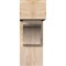 Ekena Millwork Legacy Block Smooth Bracket w/ Offset Brace, Douglas Fir, 7 1/2"W x 20"D x 20"H BKT0806X20X20LEC05SDF - alternate 3